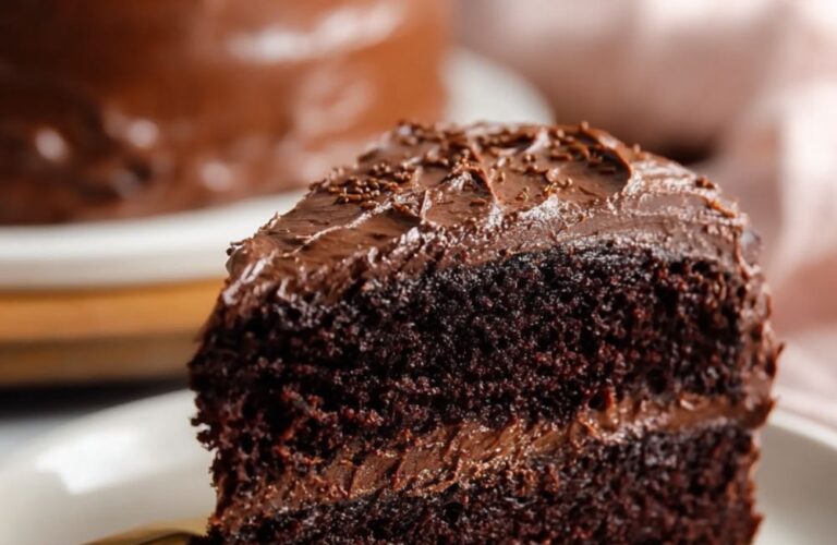 Chocolate Cake with Chocolate Frosting Recipe