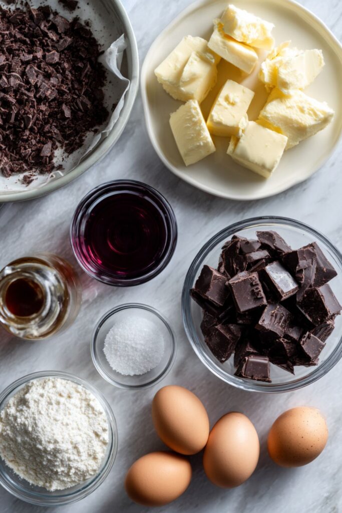 Chocolate Cassis Cake Recipe