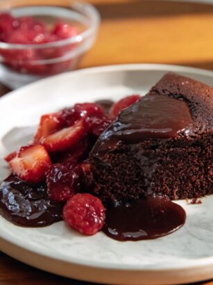 Chocolate Cassis Cake Recipe