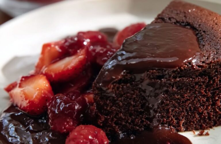 Chocolate Cassis Cake Recipe