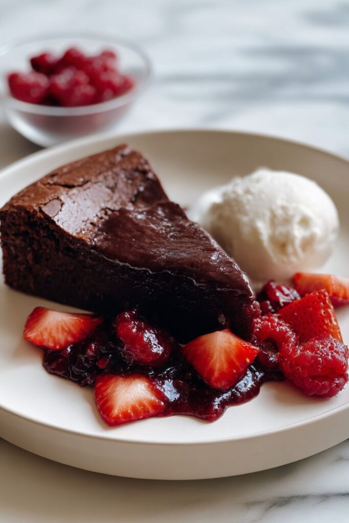 Chocolate Cassis Cake Recipe