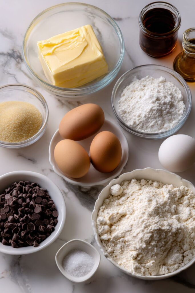 Chocolate Chip Cookie Layered Birthday Cake Recipe