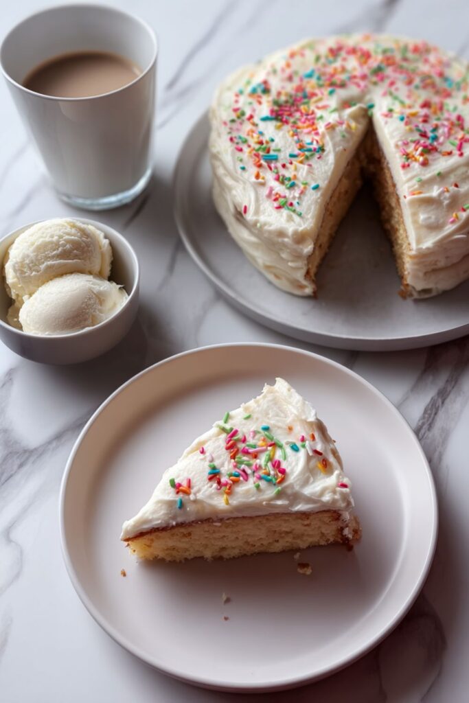 Chocolate Chip Cookie Layered Birthday Cake Recipe