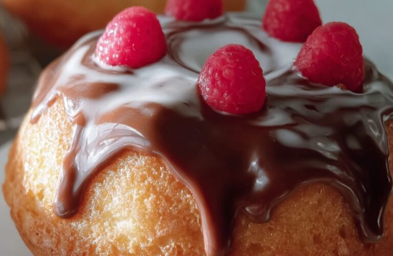 Chocolate-Glazed Tea Cakes Recipe