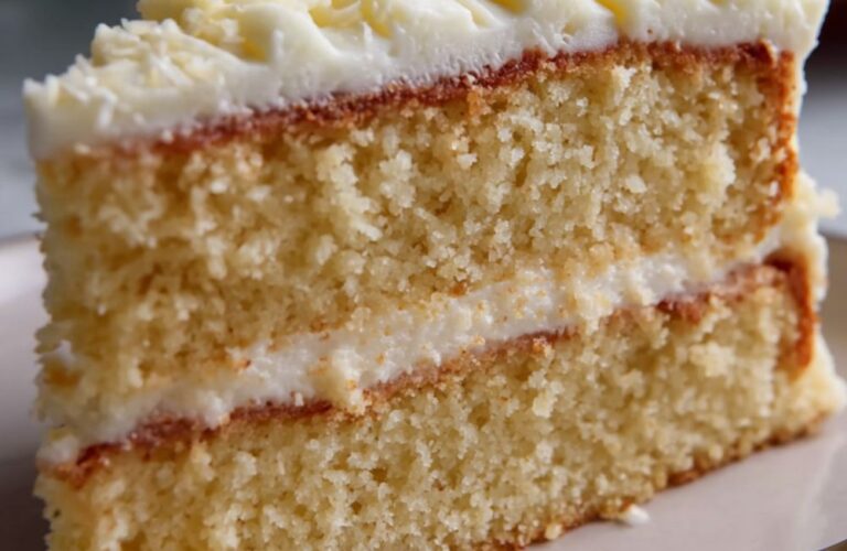 Classic Vanilla Cake Recipe