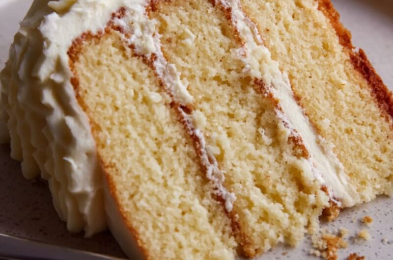 Classic Vanilla Cake Recipe