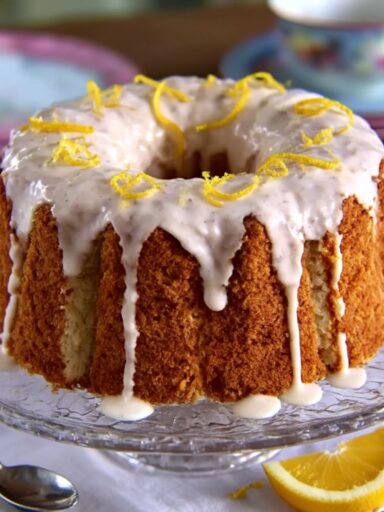 Coffee Angel Food Cake Recipe