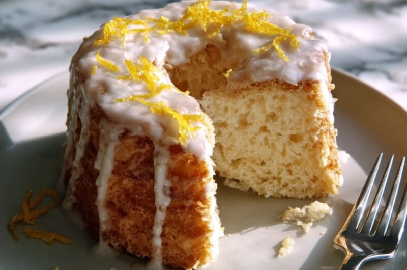 Coffee Angel Food Cake Recipe