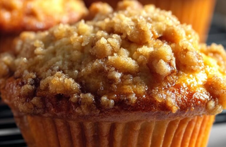 Cranberry Walnut Crumb Cakes Recipe