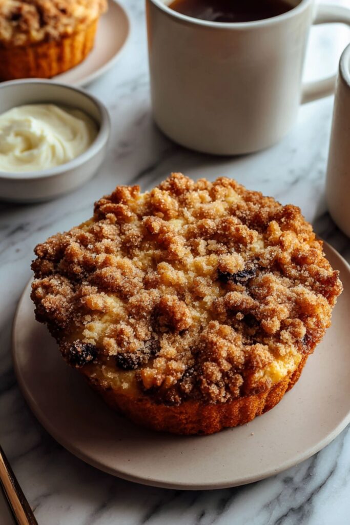 Cranberry Walnut Crumb Cakes Recipe