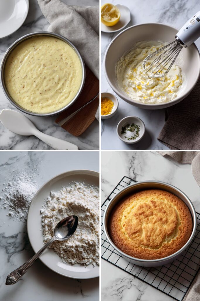 Devilish Angel Cake with Wine Soaked Berries Recipe