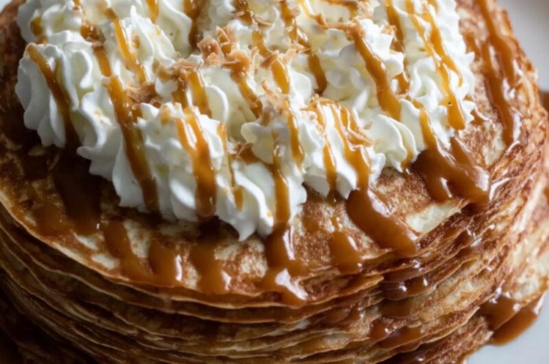 Dulce de Leche Crepe Cake Recipe
