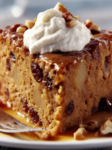 English Pudding Cake Recipe