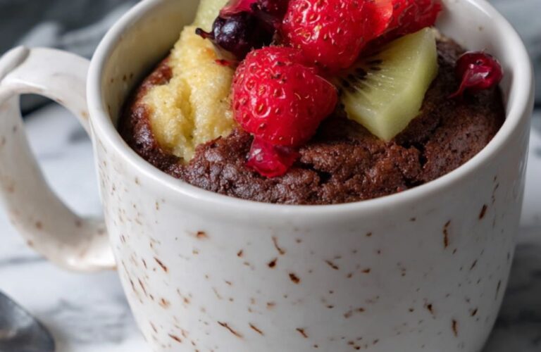 Flourless Chocolate Mug Cake Recipe