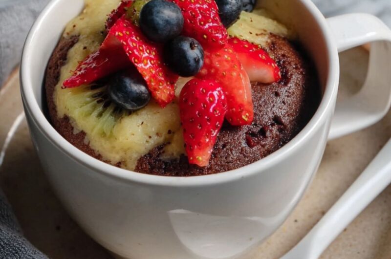Flourless Chocolate Mug Cake Recipe