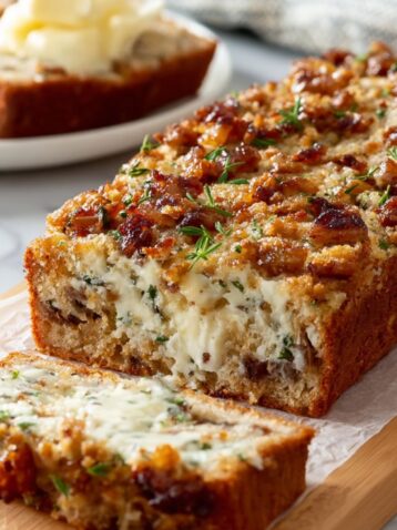 Fruitcake Cheese Loaf Recipe