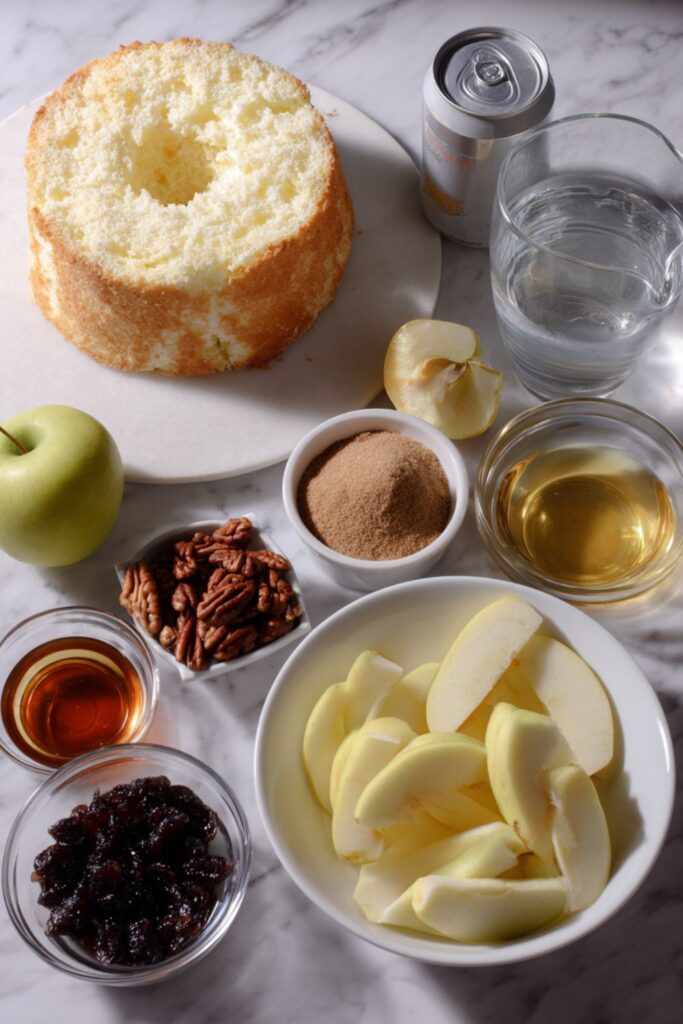 Grandma Lorraine’s Apple Angel Food Cake Recipe