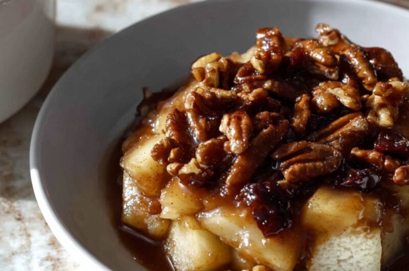 Grandma Lorraine’s Apple Angel Food Cake Recipe