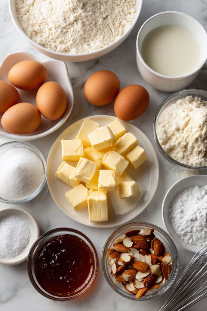 Honey-Apple-Almond Cake Recipe