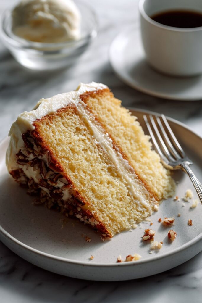 Iced Italian Cream Cake Recipe