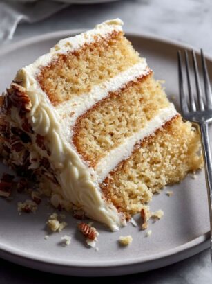 Iced Italian Cream Cake Recipe