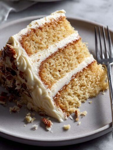 Iced Italian Cream Cake Recipe
