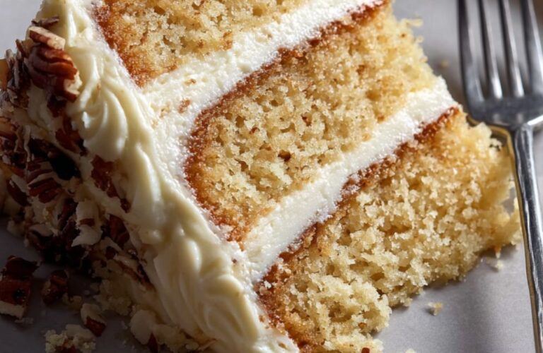 Iced Italian Cream Cake Recipe