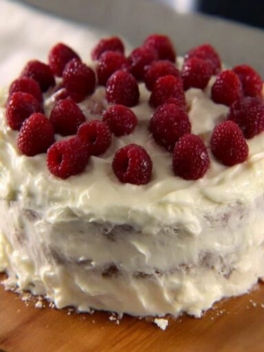 Lemon Cake with Lemon Meringue Buttercream Recipe