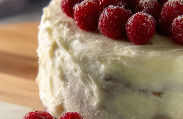 Lemon Cake with Lemon Meringue Buttercream Recipe