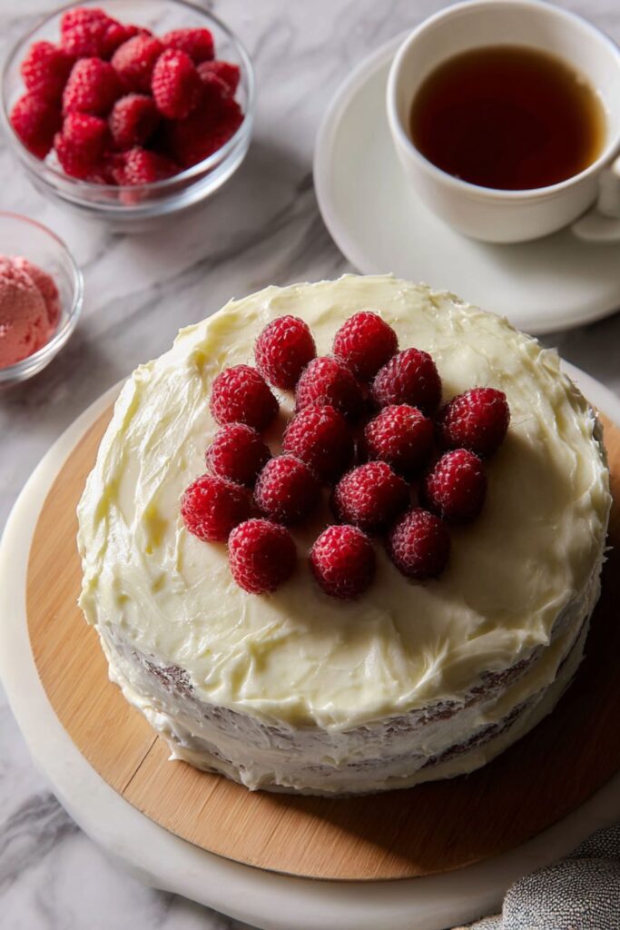 Lemon Cake with Lemon Meringue Buttercream Recipe