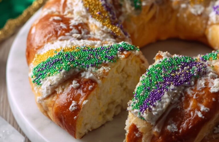 Mardi Gras King Cake Recipe