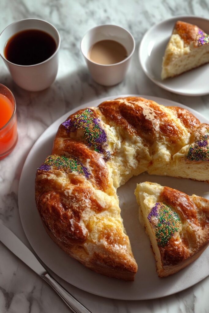 Mardi Gras King Cake Recipe
