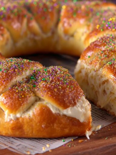 Mardi Gras King Cake Recipe