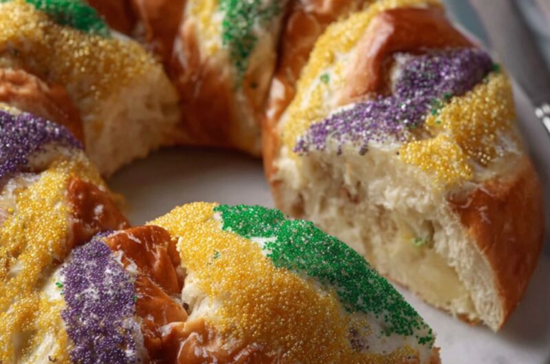 Mardi Gras King Cake Recipe