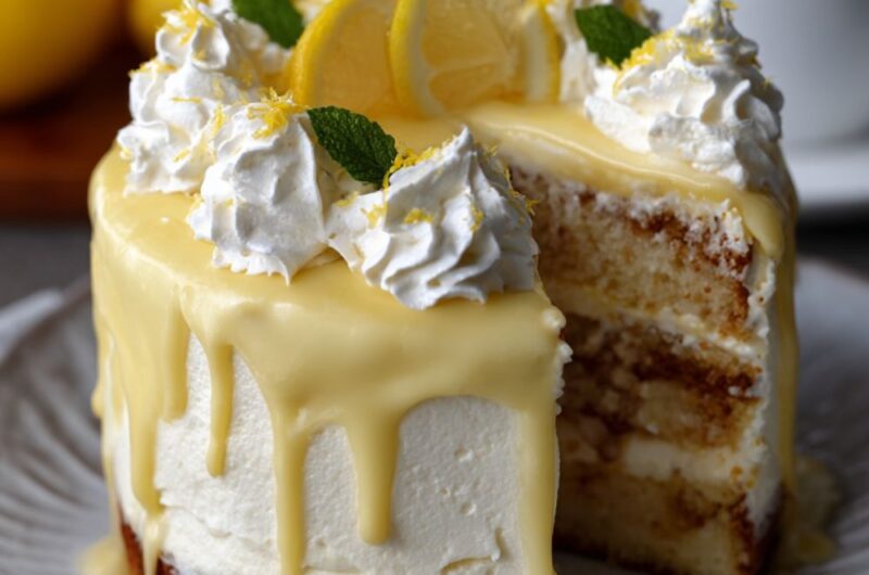 Olive Garden Lemon Cream Cake