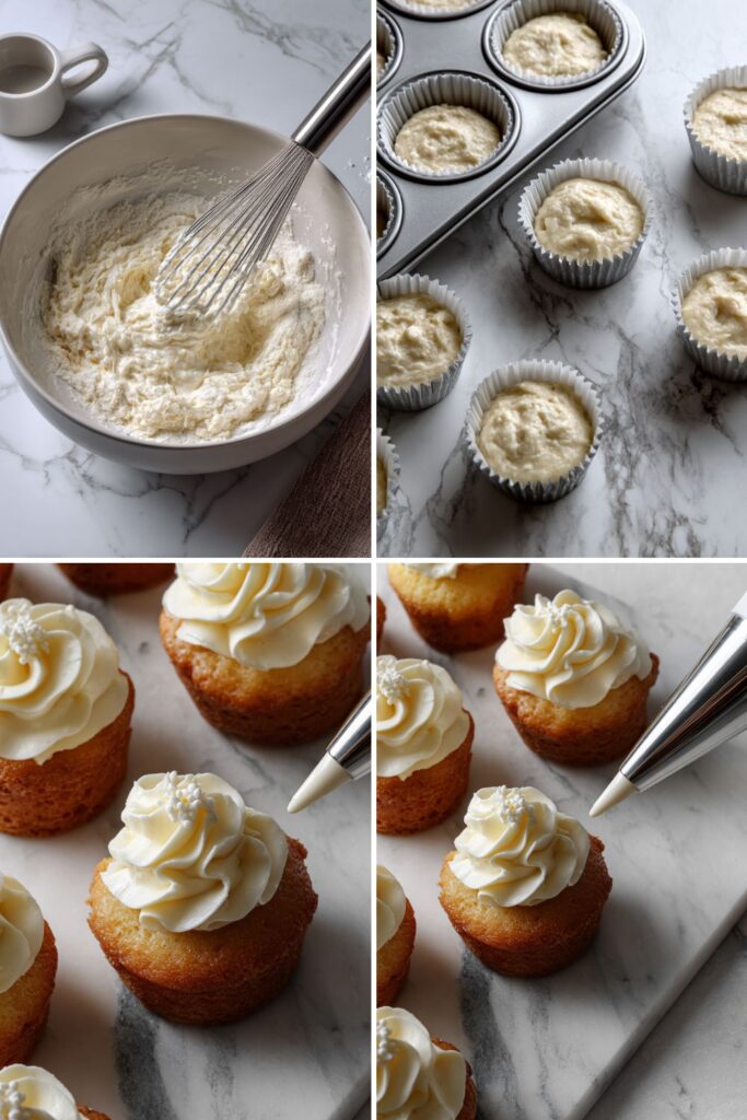 Tablescape Center Piece Mini Cakes Three Ways
