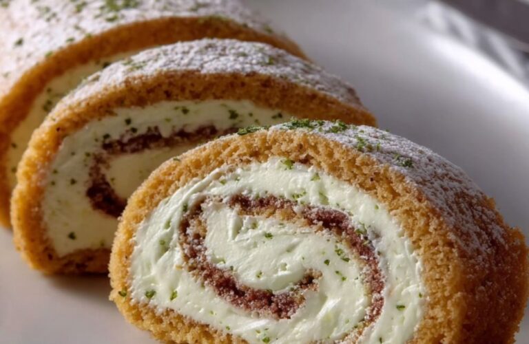 Pumpkin Roulade with Ginger Buttercream Recipe