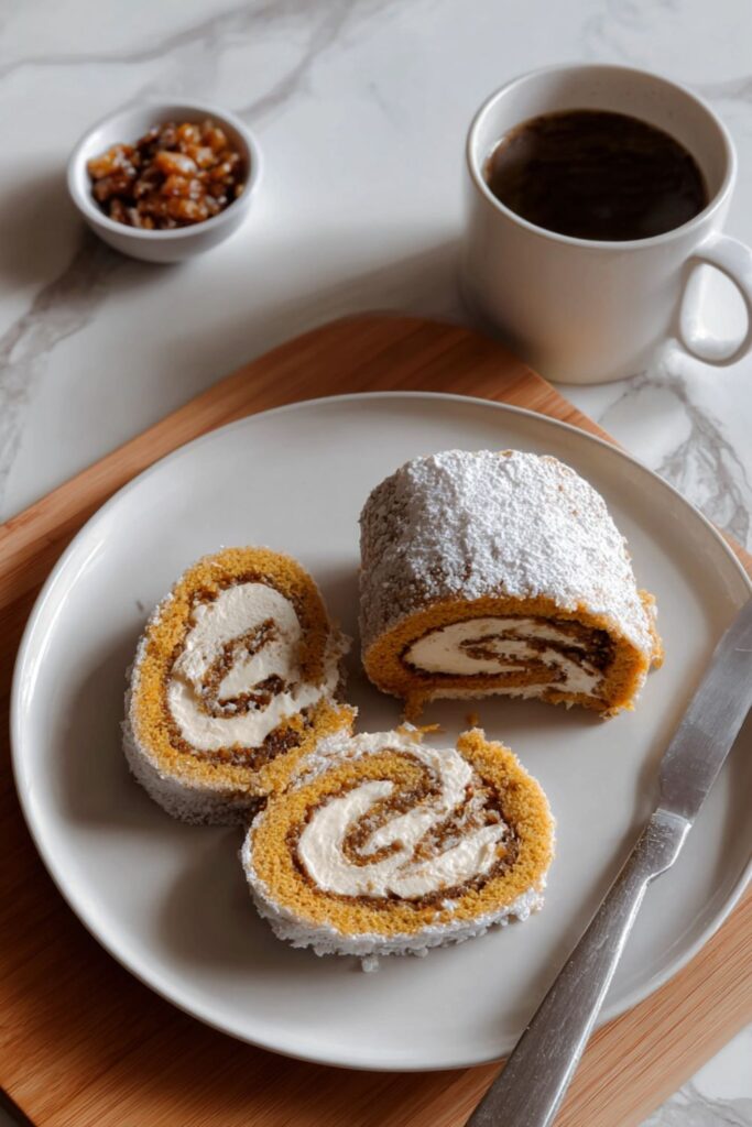 Pumpkin Roulade with Ginger Buttercream Recipe