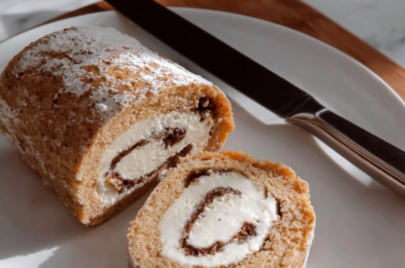 Pumpkin Roulade with Ginger Buttercream Recipe