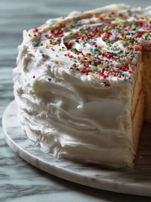 Rainbow Vertical Cake Recipe