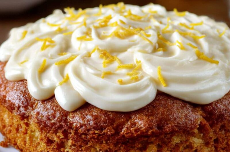 Rustichella Lemon Oil Cake Recipe
