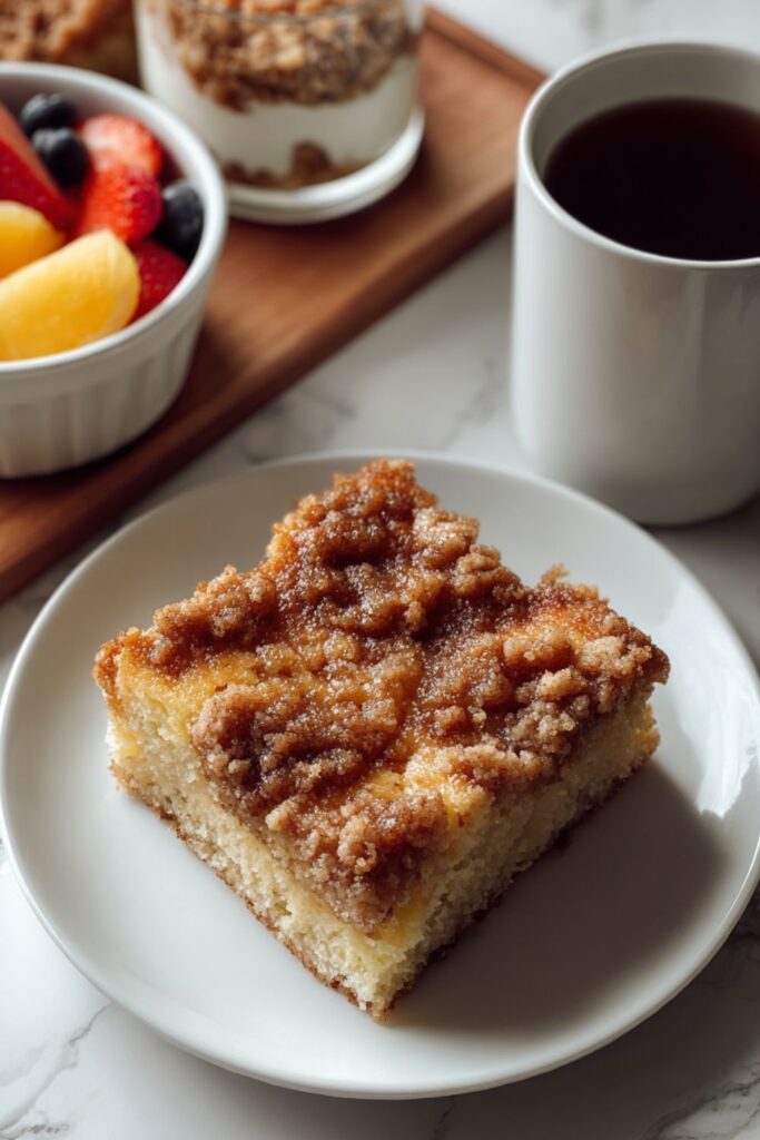Sour Cream Coffee Cake Recipe