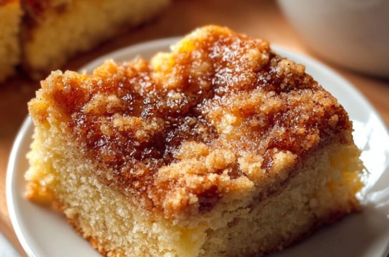 Sour Cream Coffee Cake Recipe