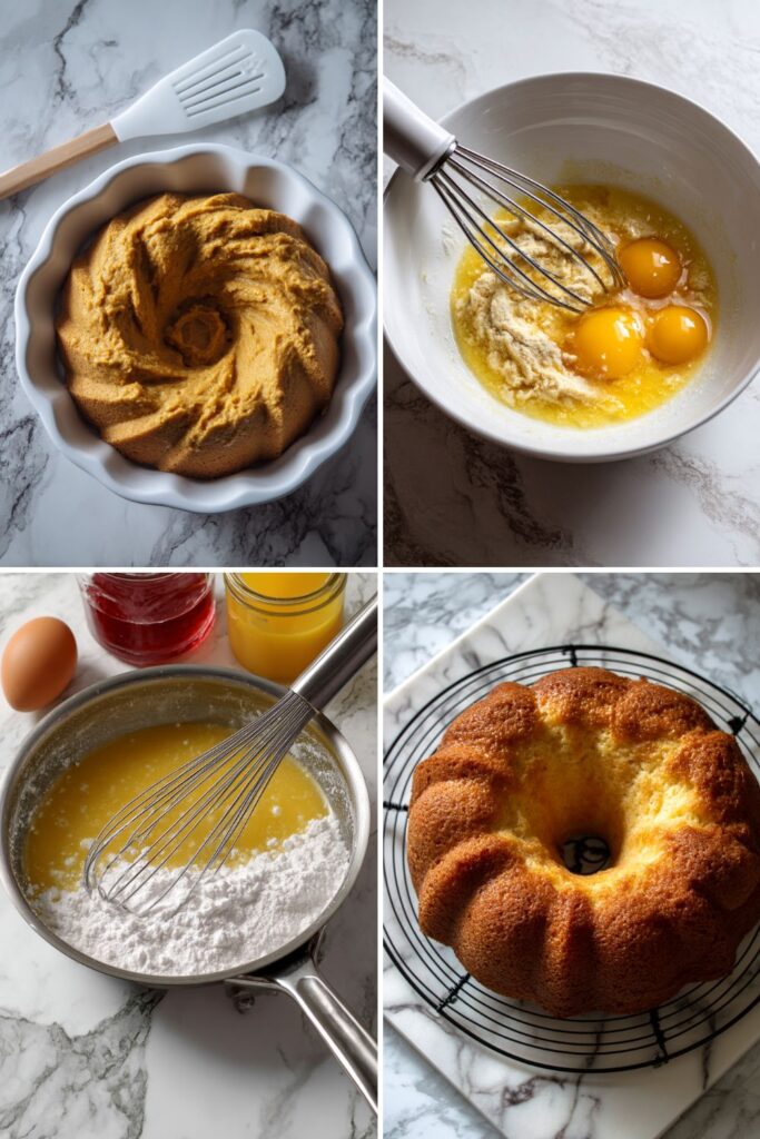 Spiced Pumpkin Bundt Cake with Citrus Glaze Recipe