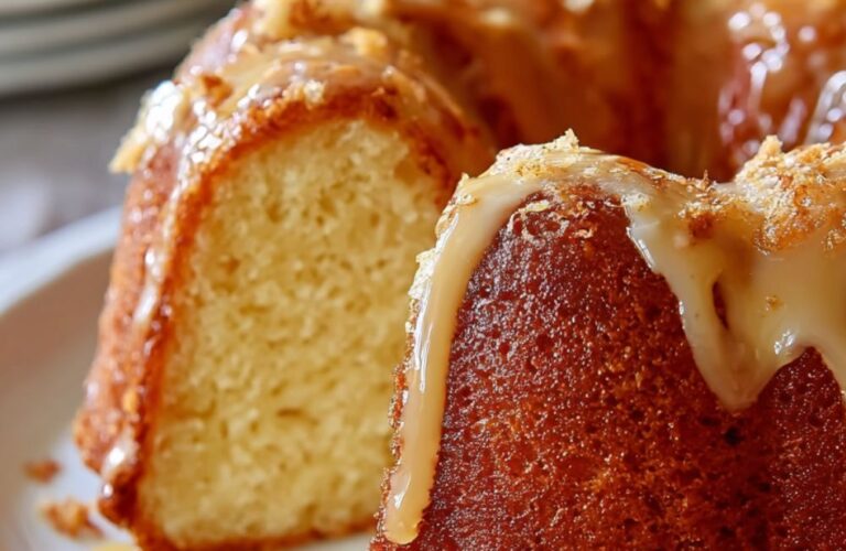 Spiced Pumpkin Bundt Cake with Citrus Glaze Recipe
