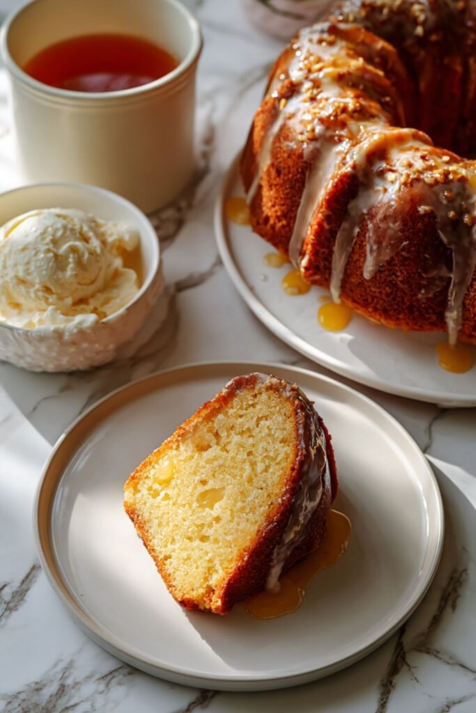 Spiced Pumpkin Bundt Cake with Citrus Glaze Recipe