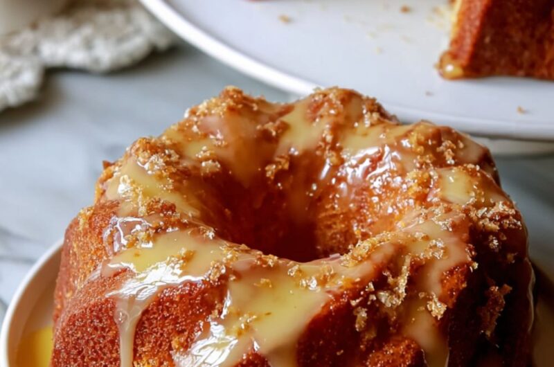 Spiced Pumpkin Bundt Cake with Citrus Glaze Recipe