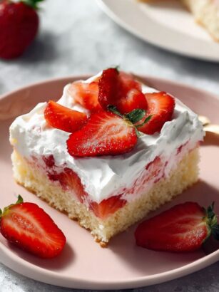 Strawberry Tres Leches Cake Recipe