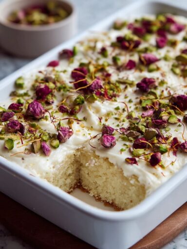 Thandai Tres Leches Cake Recipe