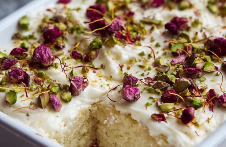 Thandai Tres Leches Cake Recipe